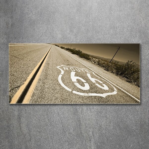 Quadro vetro acrilico Strada in California