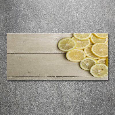 Quadro in vetro acrilico Legno di limone