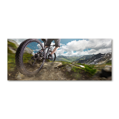 Quadro vetro acrilico Mountain bike
