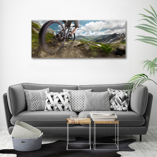 Quadro vetro acrilico Mountain bike