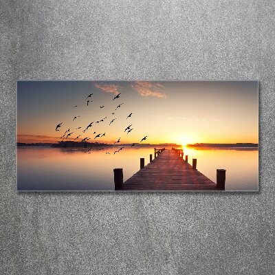 Quadro vetro acrilico Tramonto