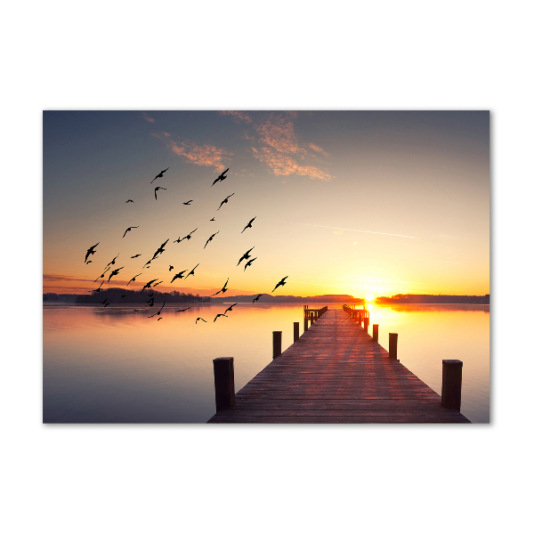 Quadro vetro acrilico Tramonto