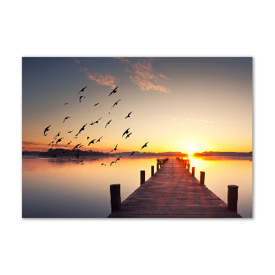 Quadro vetro acrilico Tramonto