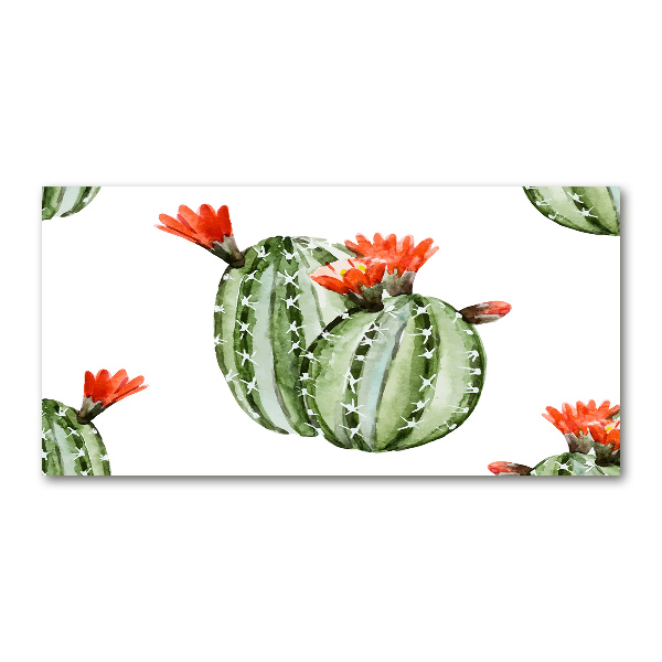 Quadro in vetro acrilico Cactus