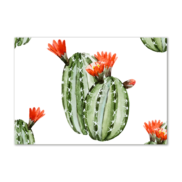 Quadro in vetro acrilico Cactus