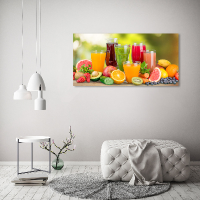Quadro su vetro acrilico Succhi di frutta