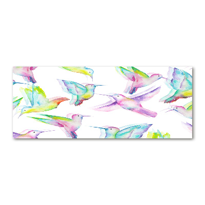 Quadro vetro acrilico Colibrì