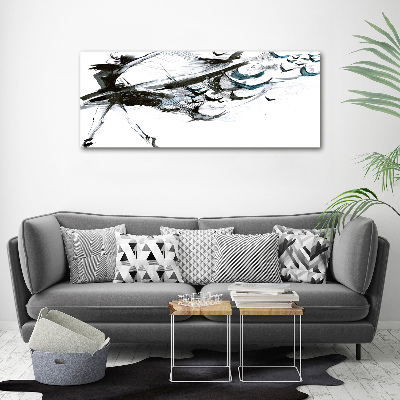 Quadro su vetro acrilico Ballerina