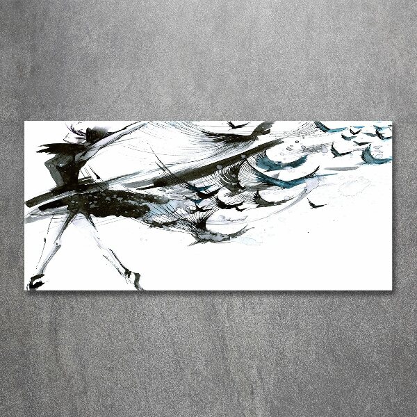 Quadro su vetro acrilico Ballerina