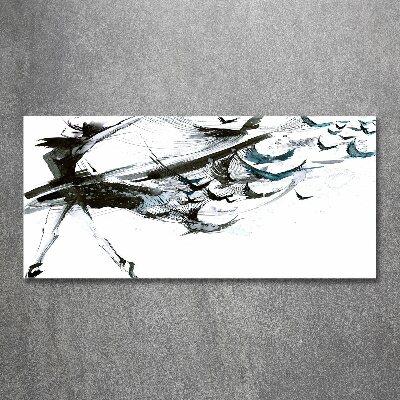 Quadro su vetro acrilico Ballerina