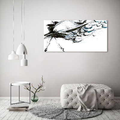 Quadro su vetro acrilico Ballerina