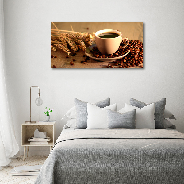 Quadro vetro acrilico Caffè aromatico