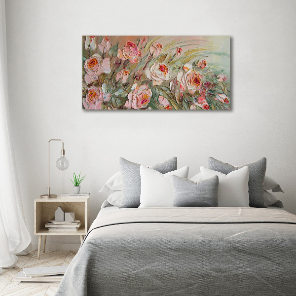 Quadro in vetro acrilico Rose