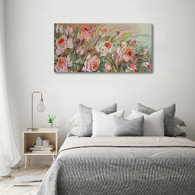 Quadro in vetro acrilico Rose