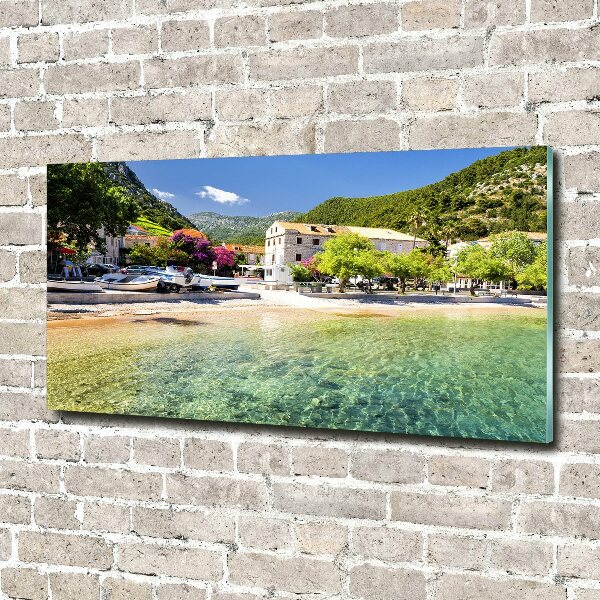 Quadro in vetro acrilico Dalmazia, Croazia