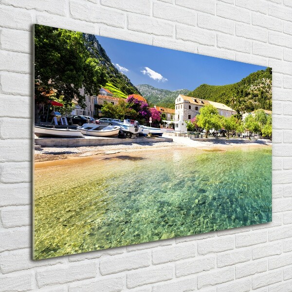 Quadro in vetro acrilico Dalmazia, Croazia