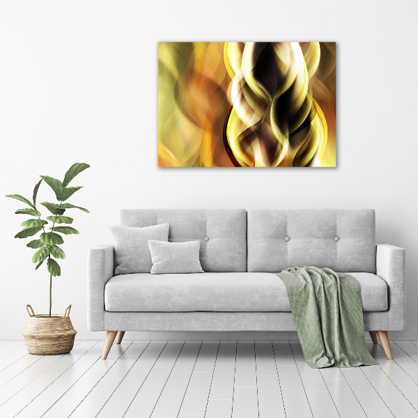 Quadro vetro acrilico Luce dorata