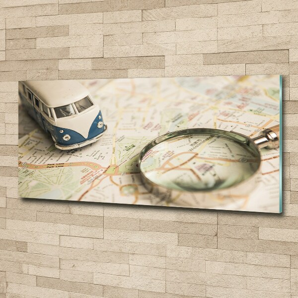 Quadro su vetro acrilico Simbolismo del viaggio