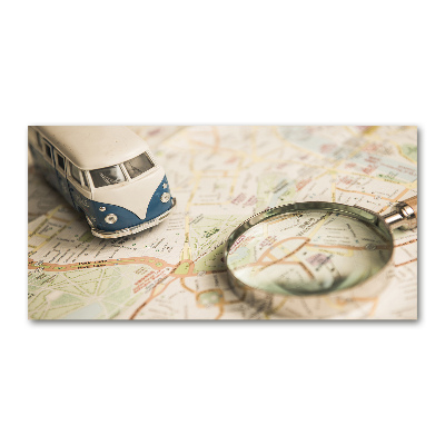 Quadro su vetro acrilico Simbolismo del viaggio