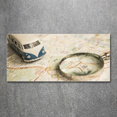 Quadro su vetro acrilico Simbolismo del viaggio