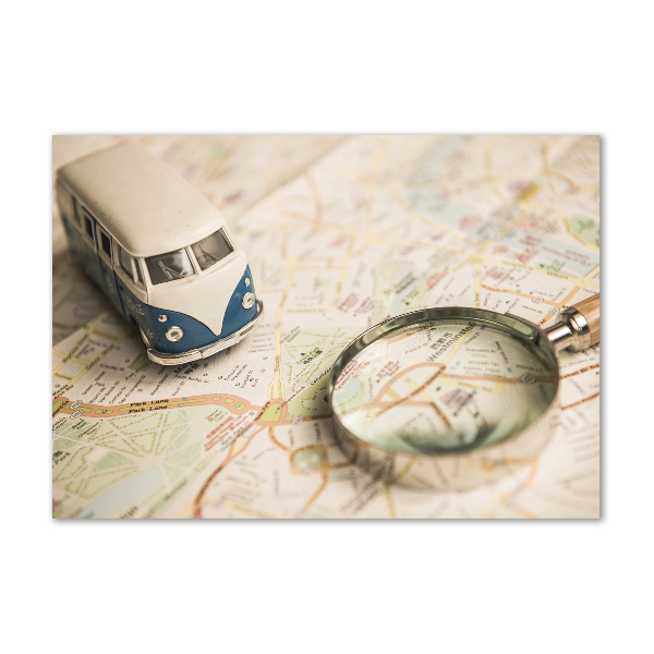 Quadro su vetro acrilico Simbolismo del viaggio