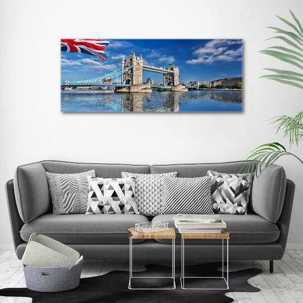 Quadro in vetro acrilico Tower Bridge di Londra