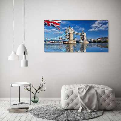 Quadro in vetro acrilico Tower Bridge di Londra