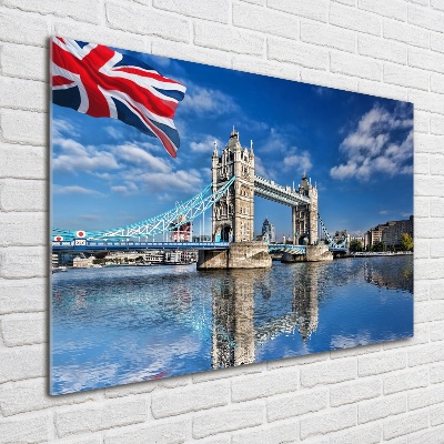 Quadro in vetro acrilico Tower Bridge di Londra