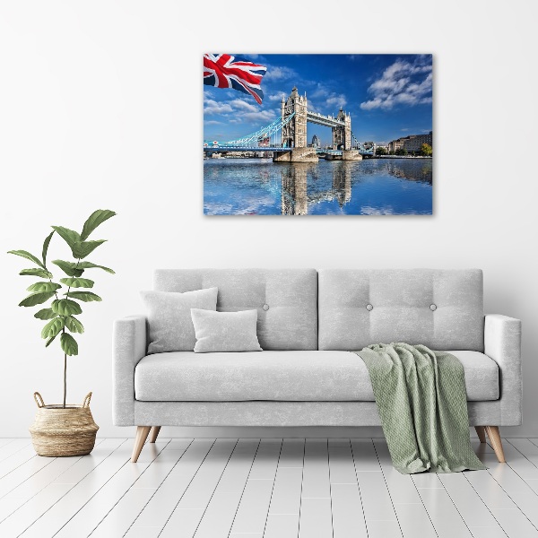 Quadro in vetro acrilico Tower Bridge di Londra