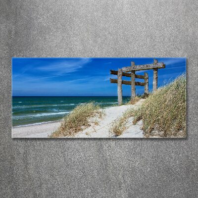 Quadro vetro acrilico Dune costiere