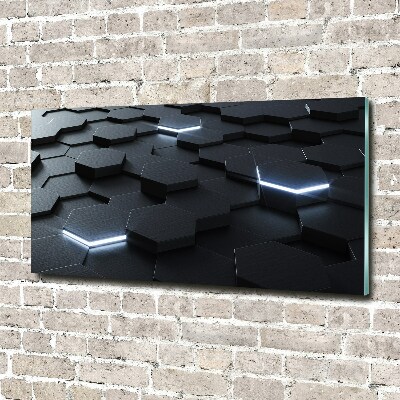 Quadro su vetro acrilico Astrazione