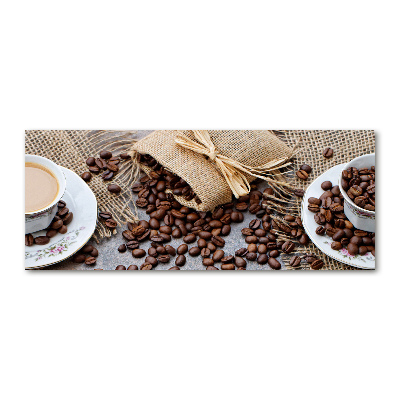 Quadro in vetro acrilico Caffè con latte