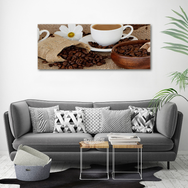 Quadro vetro acrilico Caffè con latte