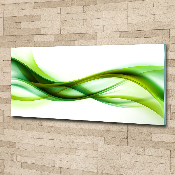 Quadro in vetro acrilico Onde astratte