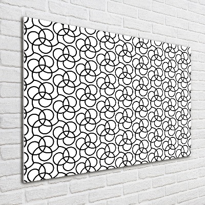 Quadro vetro acrilico Sfondo geometrico