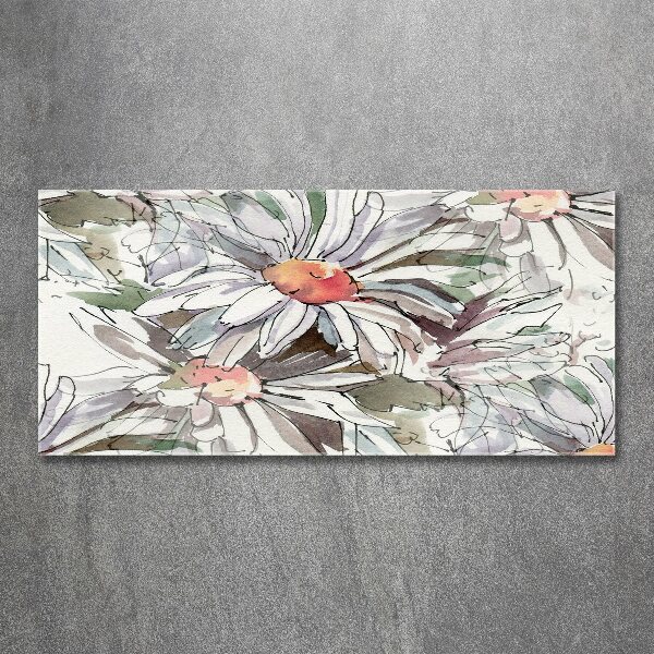 Quadro vetro acrilico Camomilla