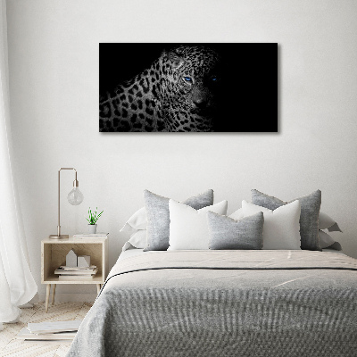 Quadro in vetro acrilico Leopardo