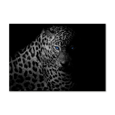 Quadro in vetro acrilico Leopardo