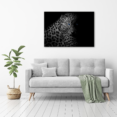 Quadro in vetro acrilico Leopardo