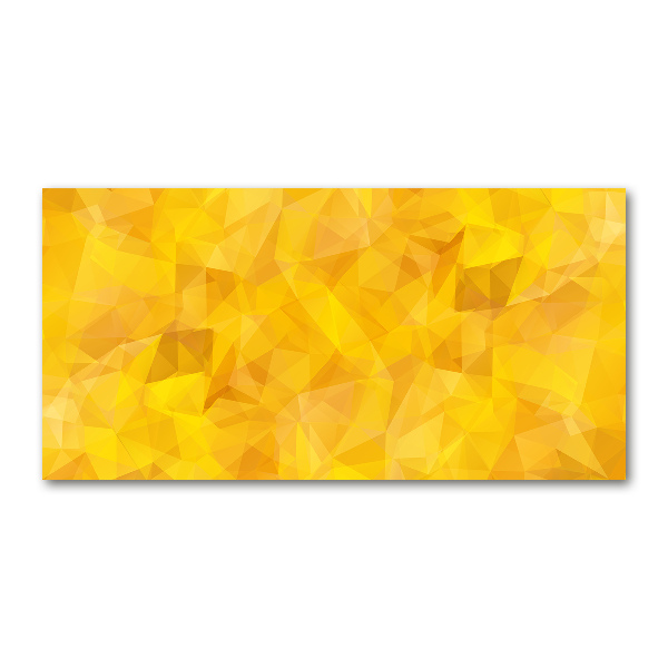 Quadro su vetro acrilico Triangoli astratti