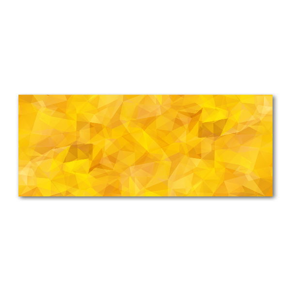 Quadro su vetro acrilico Triangoli astratti