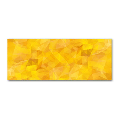 Quadro su vetro acrilico Triangoli astratti