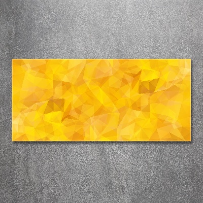 Quadro su vetro acrilico Triangoli astratti