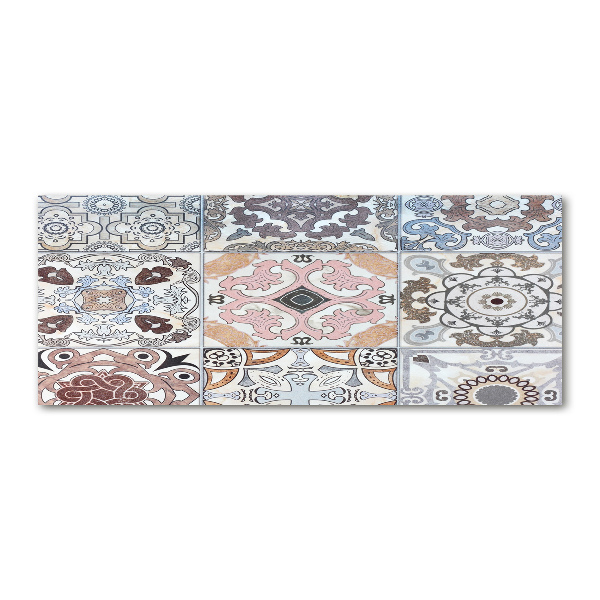 Quadro su vetro acrilico Piastrelle in ceramica