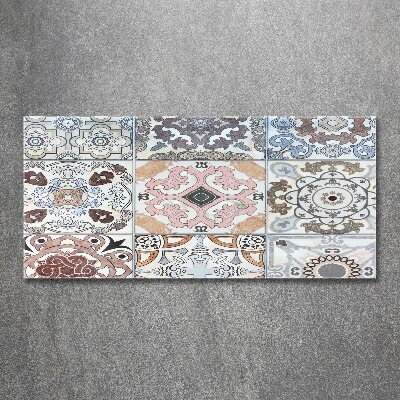 Quadro su vetro acrilico Piastrelle in ceramica