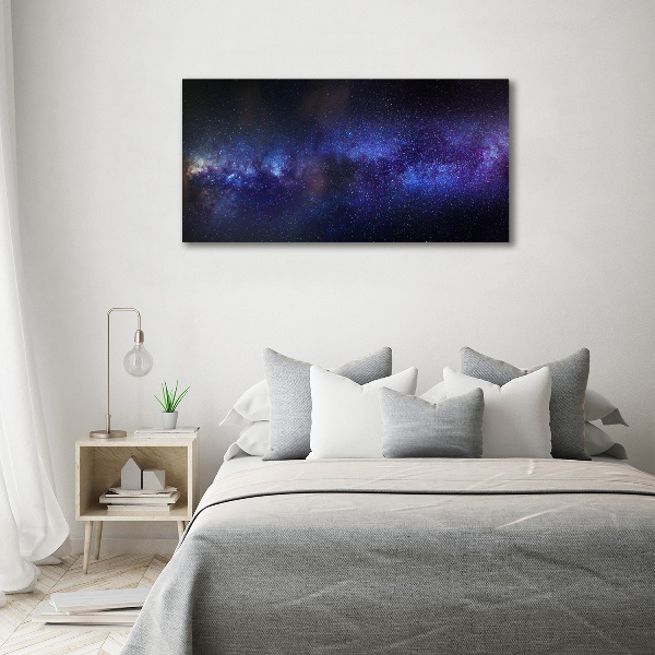 Quadro vetro acrilico Via Lattea
