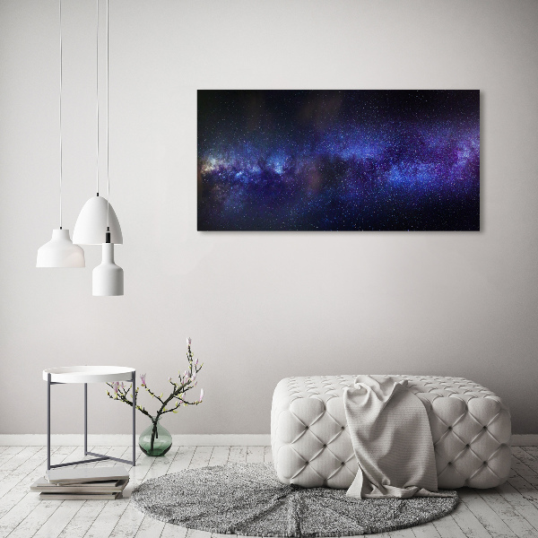 Quadro vetro acrilico Via Lattea
