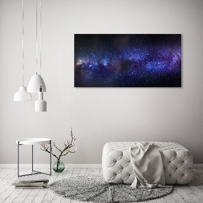 Quadro vetro acrilico Via Lattea