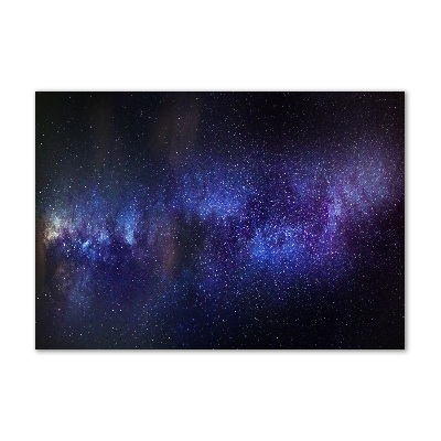 Quadro vetro acrilico Via Lattea