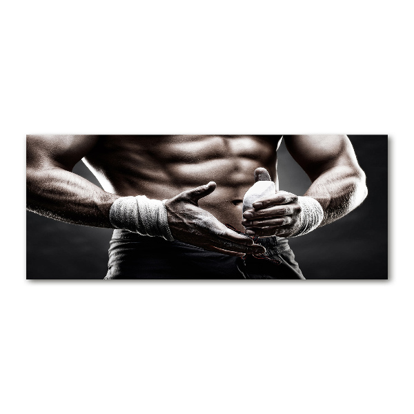 Quadro su vetro acrilico Edificio sportivo